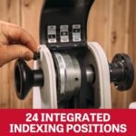 JET 12" x 21" Variable-Speed Woodworking Lathe, 1 HP, 115V 1Ph (JWL-1221VS) - Image 5