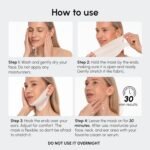 MAREE V Line Lifting Mask with 24K Gold – Deep Collagen Face Mask for Women – Jawline Shaper Mask with Retinol & Hyaluronic Acid – Neck Tightening & Firming - Double Chin Strap for Face Lift - Image 10