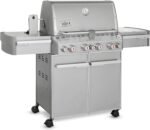 Weber Summit S-470 4-Burner Liquid Propane Grill, Stainless Steel 580-Square Inch - Image 2