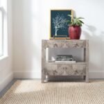 FRELISH DECOR Wool and Jute Premium Handwoven Chunky Stripes Rug - Contemporary Area Rug for Living Room Bedroom (6' x 9' - Natural Ivory) - Image 2