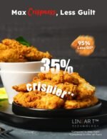 Nuwave Bravo XL Pro Air Fryer Toaster Oven with Grill Combo, 2025 New Ultra-Fast Convection System, 35% Crispier, 2X More Even, 142 Presets, 50-500F, Smarter Probe, PFAS Free, 30QT, Stainless Steel - Image 7