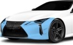 BOGAR TECH DESIGNS for Lexus LC 500 (Inspiration Series) 2021+ Front Bumper Premium Paint Protection PPF Film Kit Cover, Clear Bra