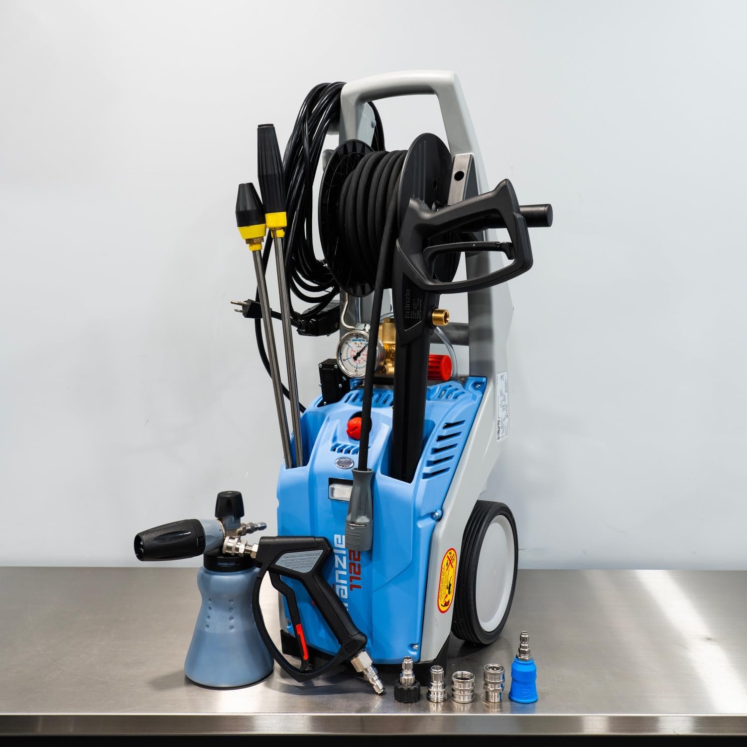 71gE3O9fQUL._AC_SL1500_.jpg Kranzle K1122TST Pressure Washer Detailing Package 1 | MTM Swivel Gun and Foam Cannon 1122 | The Clean Garage - Image 1