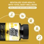 BLUE VIBE Mind Boost Premium Health & Wellness Nootropic Supplement, MindBoost Advanced All Natural Health Management & Overall Wellness Support Supplement Formula Pills (1 Pack - 60 Capsules) - Image 6