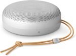 Bang & Olufsen Beosound A1 3rd Gen Portable Waterproof Bluetooth Speaker with 3 Microphones, C2C Certified, Natural Aluminum