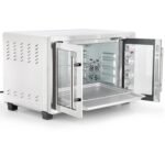 MegaChef 47 Quart Electric French Door Rotisserie Convection Counter Top Oven with Convection and Oven Lamp - Image 4