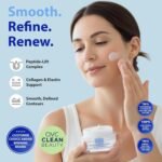 Dr. Denese Triple Strength Wrinkle Smoother Advanced Treatment 3.4 oz – Night Cream with Triple Amount of Peptides vs Industry Standards – Retinol & Hyaluronic Acid Hydrating Power – Paraben Free - Image 2