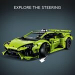 LEGO Technic Lamborghini Huracán Tecnica Advanced Sports Car Building Kit for Kids Ages 9 and up Who Love Engineering and Collecting Exotic Sports Car Toys, 42161 - Image 4