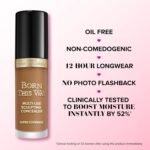 Too Faced Born This Way Super Coverage Multi-Use Concealer | Full Coverage, Non-Comedogenic, Oil Free + Long Lasting Concealer | Hyaluronic Acid, Coconut Water + Alpine Rose - Image 5