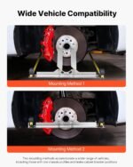 VEVOR Wheel Alignment Tool, 2 PCS Stainless Steel Heavy Duty Toe Alignment Plates with 2 Measuring Tapes, Accurate Automotive Wheel Tools for Home Use, Compatible with Cars, Trucks, SUVs, and Vehicle - Image 2