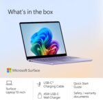 Microsoft Surface Laptop (2025), Windows 11 Copilot+ PC, 13" Touchscreen Display, Snapdragon X Plus (8 core), 16GB RAM, 512GB SSD Storage, Violet - Image 12