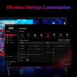 ASUS ROG Strix 27” 1440P USB-C HDR Gaming Monitor (XG27ACMG) - QHD (2560x1440), 270Hz, 1ms, Fast IPS, Extreme Low Motion Blur Sync, G-SYNC Compatible, DisplayWidget, Tripod Socket, 3 yr Warranty - Image 7