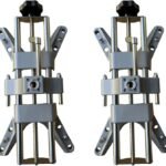 4PCS 11-25” Rims Car Wheel Aligner Clamp Tool Wheel Alignment Clamp for All Wheel Aligner Machines