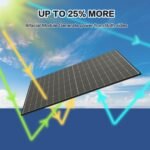 JJN Bifacial 400 Watt Solar Panel, N-Type 16BB 400W Solar Panels, 25% High Efficiency Monocrystalline Solar Module for 12V/24V/48V PV System for Homes Rooftop Farm RV and Off-Grid Applications - Image 5