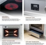 Rangaire RRE361TS 36" Electric Range Oven with Timer - Stainless Steel, Infrared Stove Burners, True Convection, Easy Reach Racks - Image 4