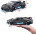 Maisto 1:24 Special Edition Bugatti DIVO, Darkgray - Image 9