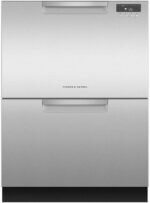 Fisher and Paykel Double DishDrawer Dishwasher, 14 Place Settings (EZKleen Stainless Steel)