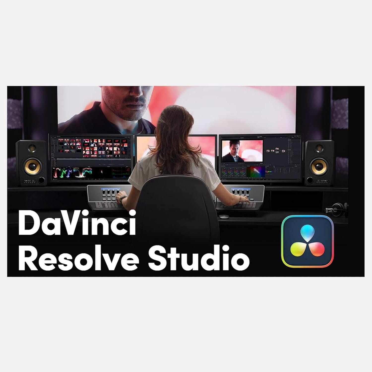 71mbt1rFmPL._AC_SL1500_.jpg Blackmagic Design DaVinci Resolve 14 Studio License Key Item black - Image 1