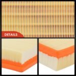 A-Premium Engine Air Filter Compatible with BMW 760Li 2010-2015, M760i xDrive 2017-2022, M760Li xDrive 2021-2022 & Rolls Royce Ghost 2014-2014, V12 6.0L - Image 7