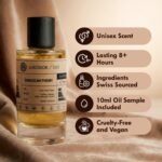 Inspired by Y S.L's B.lack O.pium 3.4 fl. oz (100ml) Damascus Poemy with Pheromone Roll-On Oil 10 ml | Women’s Dupes Fragrances | Long Lasting Perfume Vanilla for Women | Womens Perfume - Image 2
