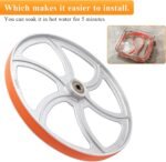 Upgrade Band Saw Urethane Tires - 14" x 1" x .095" (2 Pack) Compatible with Jet, Grizzly, and Powermatic Band Saws - Image 5