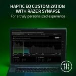 Razer Freyja HD Haptic Gaming Chair Cushion: Multi-Directional Haptics - Haptic EQ Customization via Razer Synapse - HyperSpeed Wireless & Bluetooth - Adjustable Strap for Universal Fit - Image 5
