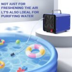 45,000mg/h Commercial Ozone Generator with 600mg/h Water Ozone - Smart Air & Water Purifier for Home, Car, Smoke, Pet Odor Removal, Fruit/Vegetable/Meat/Sea Food Cleaning - Image 3