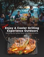 Nuwave Bravo XL Pro Air Fryer Toaster Oven with Grill Combo, 2025 New Ultra-Fast Convection System, 35% Crispier, 2X More Even, 142 Presets, 50-500F, Smarter Probe, PFAS Free, 30QT, Stainless Steel - Image 5