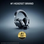 Razer BlackShark V3 X HyperSpeed Wireless Gaming Headset for PC: 50mm Drivers - Cardioid Mic - 2.4 GHz, Bluetooth, USB - Works with Mac, PS5, Nintendo Switch, Smartphone - 70 Hr Battery - Black - Image 2