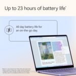 Microsoft Surface Laptop (2025), Windows 11 Copilot+ PC, 13" Touchscreen Display, Snapdragon X Plus (8 core), 16GB RAM, 512GB SSD Storage, Violet - Image 7