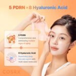 COSRX 5 PDRN Hyaluronic Acid Vital Hydrating Hydrogel Mask, Overnight Hydrogel Face Mask for Glass Glow Skin & Firming with Salmon DNA, Centella PDRN, Korean Skin Care (34g x 3ea) - Image 5
