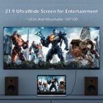 INNOCN 40C1R Ultrawide Monitor 40" WQHD 3440 x 1440p 144Hz FreeSync Premium HDR400 21:9 Computer Display 95% DCI-P3 500Nits IPS USB Type-C HDMI Tilt/Height Adjustable, Mountable - Image 3
