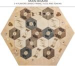 Custom Wood Settler Game Board - 2-4 Players | Main Board Natural Frame | Compatible with Settler's of Catan - Image 4