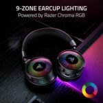 Razer Kraken V4 Pro Wireless Gaming Headset: OLED Control Hub - HD Haptics - 2.4GHz Wireless - Bluetooth - USB - 3.5 mm - Super Wideband Mic - For PC, Mac, PS5, Nintendo Switch, Steam Deck, Smartphone - Image 10
