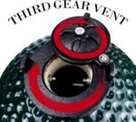 Ceramic Kamado Charcoal BBQ Grill and Smoker, Stainless Steel Grates -15" Ceramic with Tall Stand (GREEN) - Image 4