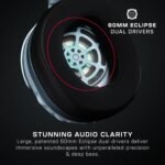 Turtle Beach Stealth 700 Gen 3 Wireless Multiplatform Amplified Gaming Headset for PS5, PS4, PC, Mobile – 60mm Drivers, AI Noise-Cancelling Mic, Bluetooth, 80-Hr Battery, Dual Transmitters – White - Image 2