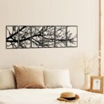 Rajukit Large Metal Wall Art Sculpture,Tree of Life Design,Rust-Resistant Indoor/Outdoor Wall Decor for Living Room,Bedroom,Hallway,Modern Home Decor - Image 5