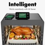 CHEF iQ MiniOven Smart Toaster Oven Air Fryer Combo, 11-in-1 Countertop Convection Oven, Bake, Broil, Air Fry, Broil, Dehydrate, 1750W, 25 Qt Capacity, Fast Cooking with Touchscreen Controls – Black - Image 7