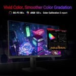 ASUS ROG Strix 27” 1440P USB-C HDR Gaming Monitor (XG27ACMG) - QHD (2560x1440), 270Hz, 1ms, Fast IPS, Extreme Low Motion Blur Sync, G-SYNC Compatible, DisplayWidget, Tripod Socket, 3 yr Warranty - Image 3