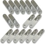 Self-Centering Alignment Wheel Clamp Adaptor 6" Extension Extender Set - Fits Hunter DSP, John Bean Visualiner & Hofmann Geoliner Aligners - Made in USA