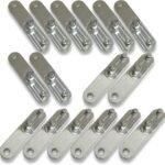 Self-Centering Alignment Wheel Clamp Adaptor 6" Extension Extender Set - Fits Hunter DSP, John Bean Visualiner & Hofmann Geoliner Aligners - Made in USA
