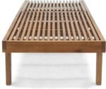 GDFStudio Outdoor Wooden Chaise Lounge, Set of 2 with Teak Finish - Image 7