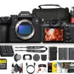 Sony Alpha a1 II Full-Frame Interchangeable Lens Mirrorless Camera (ILCE-1M2) + 64GB Memory Card + NP-FZ100 + Photo Software + Camera Bag + Flexible Tripod + External Charger + More