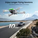 Drone with EIS 4K Camera for Adults, GPS Drone with 5.0" Screen on Controller, 70 Mins Flight, Long Range Transmission, AI Track&Orbit Mode, Follow Me, Auto Return, Lightweight and Foldable RC Drones for Beginner Toy Gifts, Under 249g - Image 5