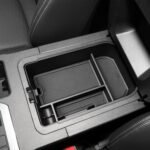Center Console Organizer Compatible with 2024-2026 Toyota Land Cruiser/Land Cruiser 1958 Interior Accessories, Middle Armrest Storage Box Insert Tray Coin Holder (Not Fit with Cool Box) Black - Image 5