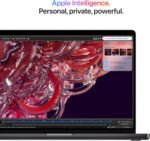 Apple 2024 MacBook Pro Laptop with M4 Pro, (14‑core CPU / 20 GPU): Built for Apple Intelligence, 16.2-inch Liquid Retina XDR Display, 24GB Unified Memory, 512GB SSD Storage, Space Black - Image 4