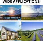 JJN Bifacial 400 Watt Solar Panel, N-Type 16BB 400W Solar Panels, 25% High Efficiency Monocrystalline Solar Module for 12V/24V/48V PV System for Homes Rooftop Farm RV and Off-Grid Applications - Image 7
