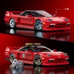 Hot Wheels 1/16 Honda Acura NSX 1990 Building Kit, 876 Pieces, Includes 1/64 Mini Car, Hot Wheels Mattel - Image 5