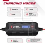 JMR Battery Charger for Aston Martin DB11 DBX Vantage DBS DB12 Trickle Charger Conditioner Maintainer (Magnetic Port, Add Lithium Mode) - Image 8
