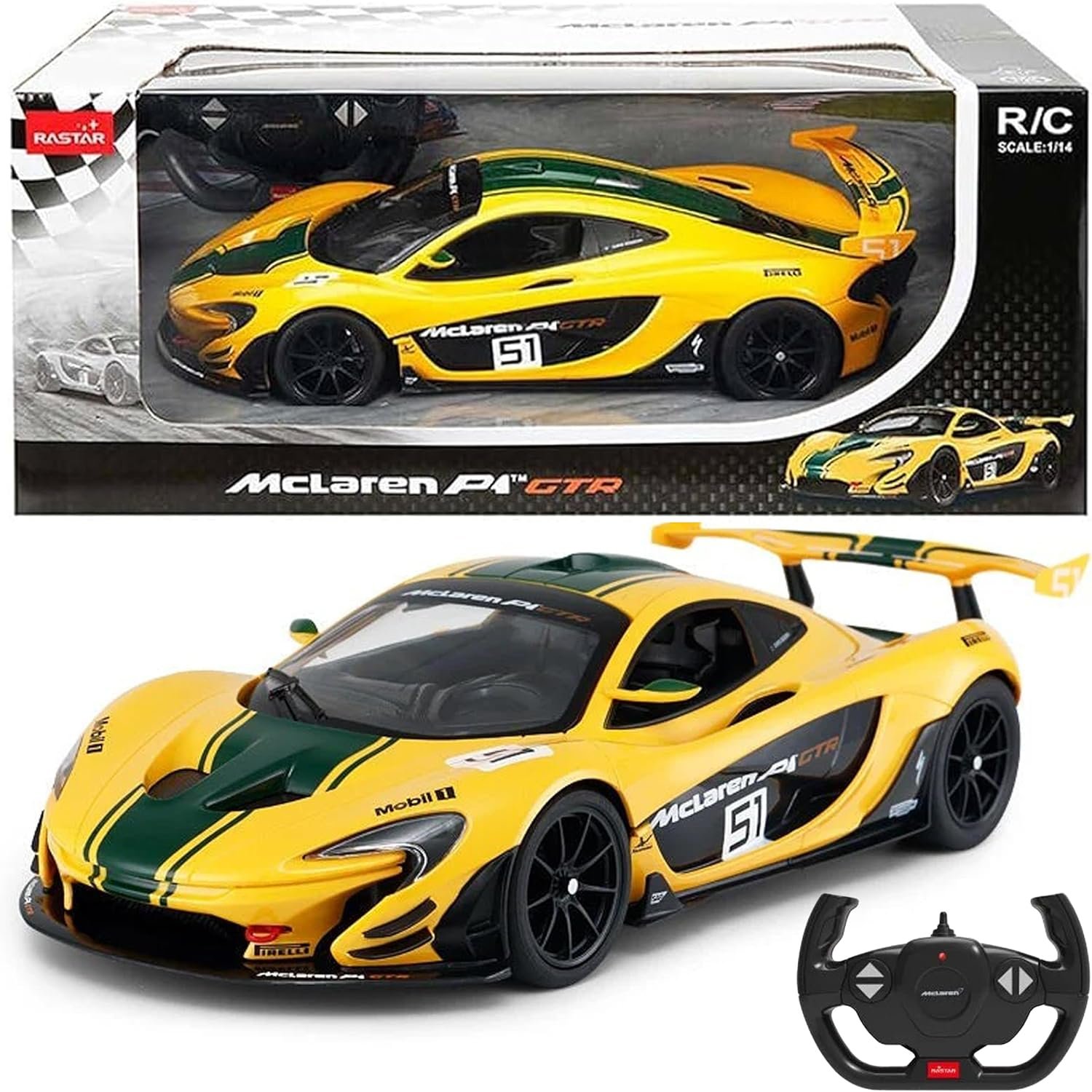 81VTOcfXAL._AC_SL1500_.jpg RASTAR 6930751310445 762 75000 McLaren Toy, Multi-Colored - Image 1